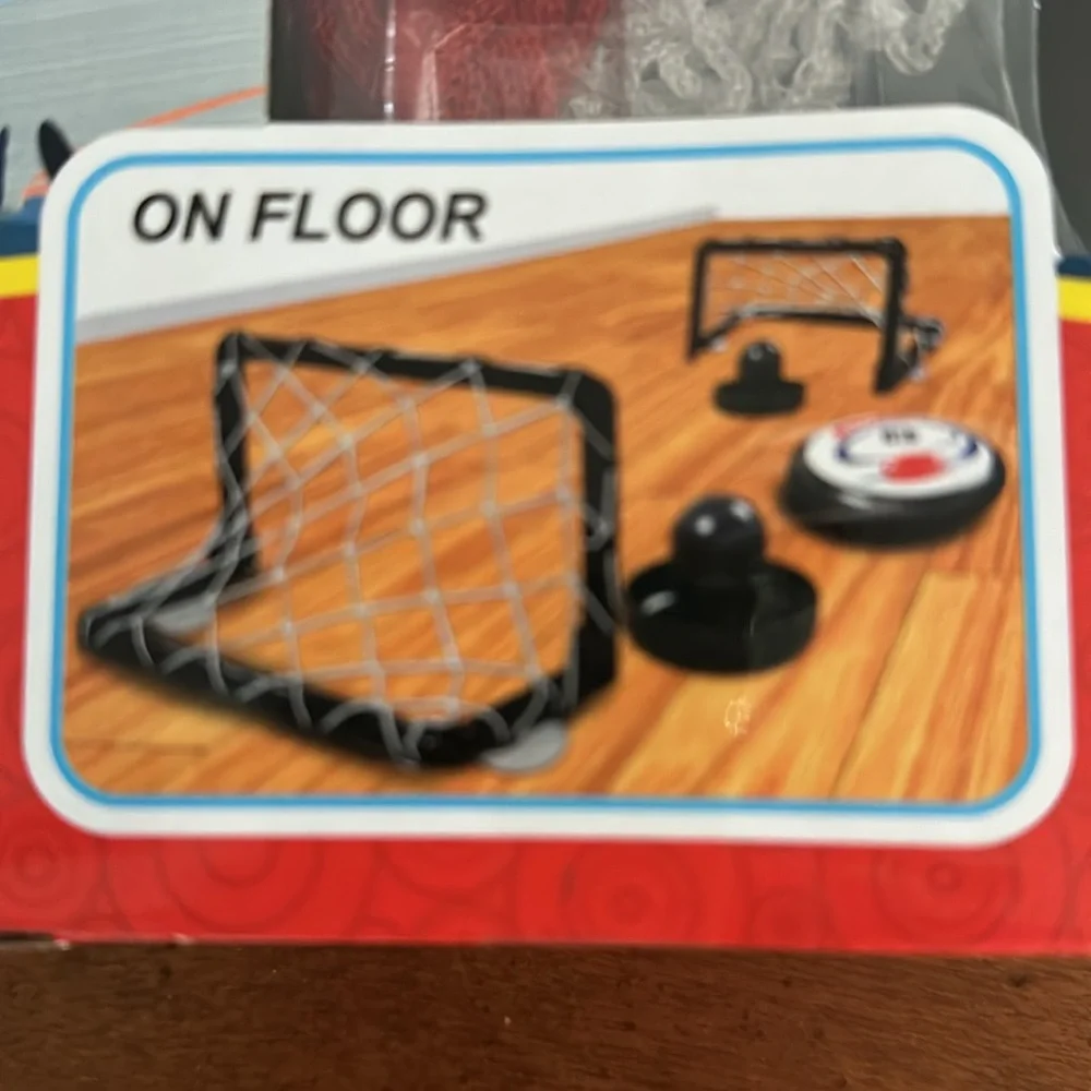 Hockey 2 player table top floor family kid game